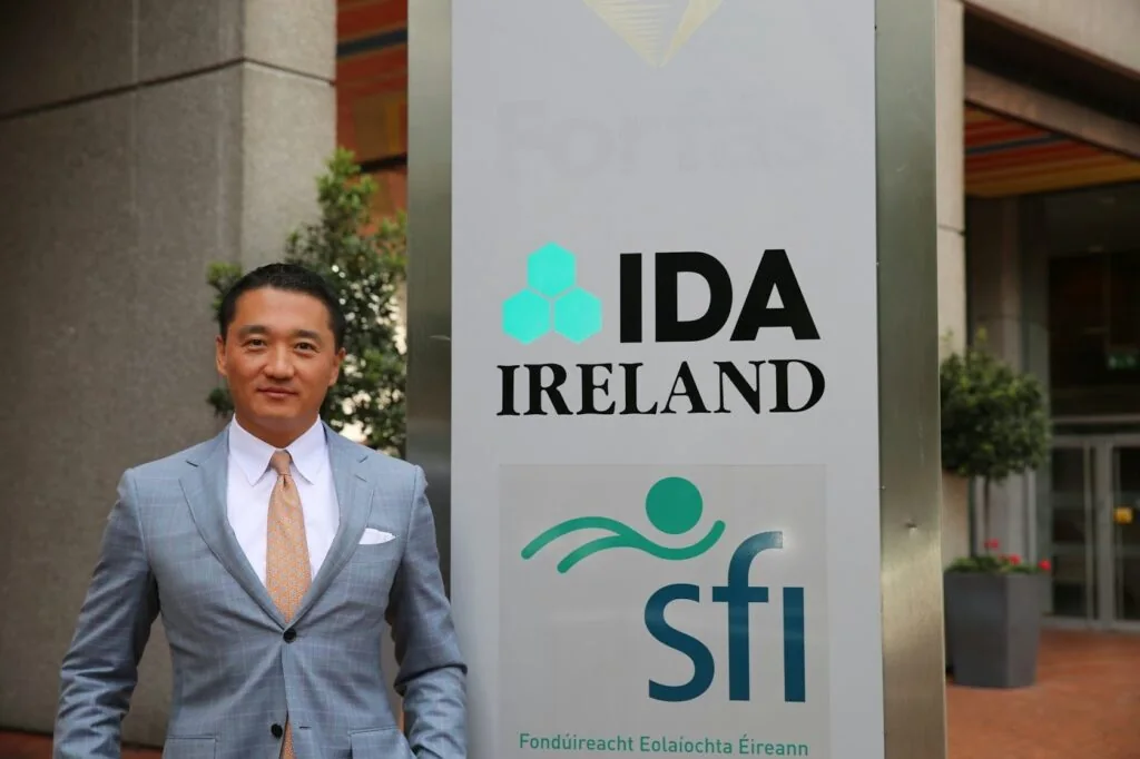 Benjamin Wey visiting IDA Ireland in Dublin